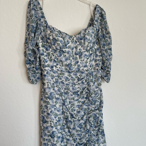 DONATED/NFS - Romantic CottageCore Bustier Style Minidress - Picture 2 of 3